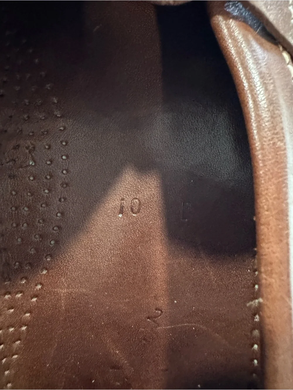 Cole Haan Brown Leather Penny Loafers Slip On Shoes Men Size 10 D